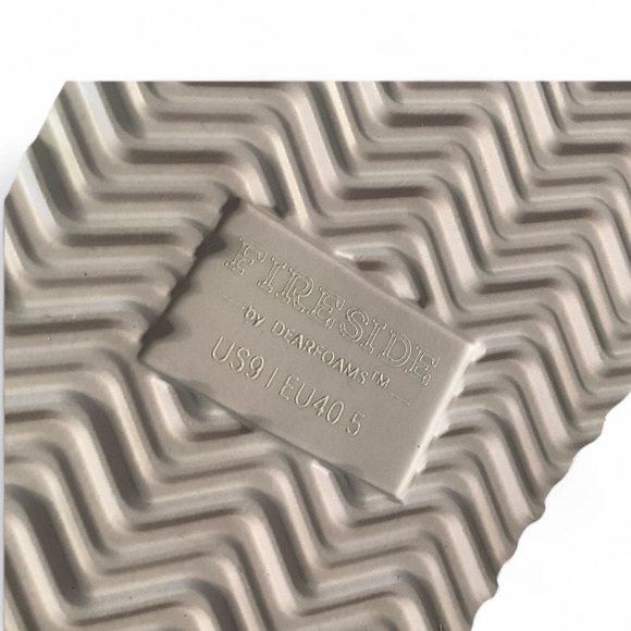 Fireside by Dearform Genuine Shearling Lilac Boot Size 9 Coquette Girl Fairycore - Picture 10 of 10